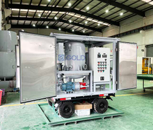 Máquina de filtración de aceite de transformador de alto vacío de China con remolque