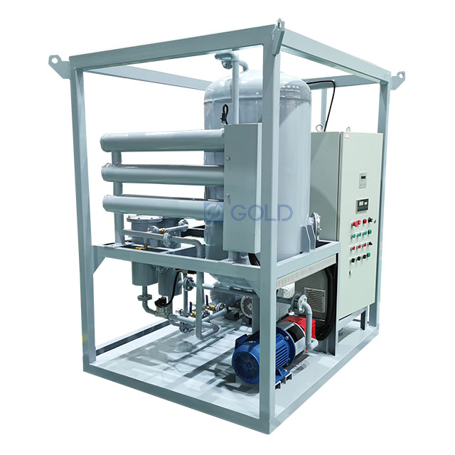 ZJA-3KY 3000L/H Máquina de purificación de aceite de transformador de alto vacío